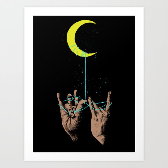 MOON Art Print