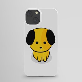Hugo the puppy thinking of you iPhone Case