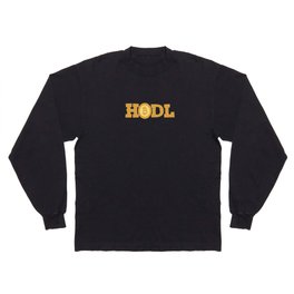 Crypto Hodl - Funny invest design Long Sleeve T-shirt