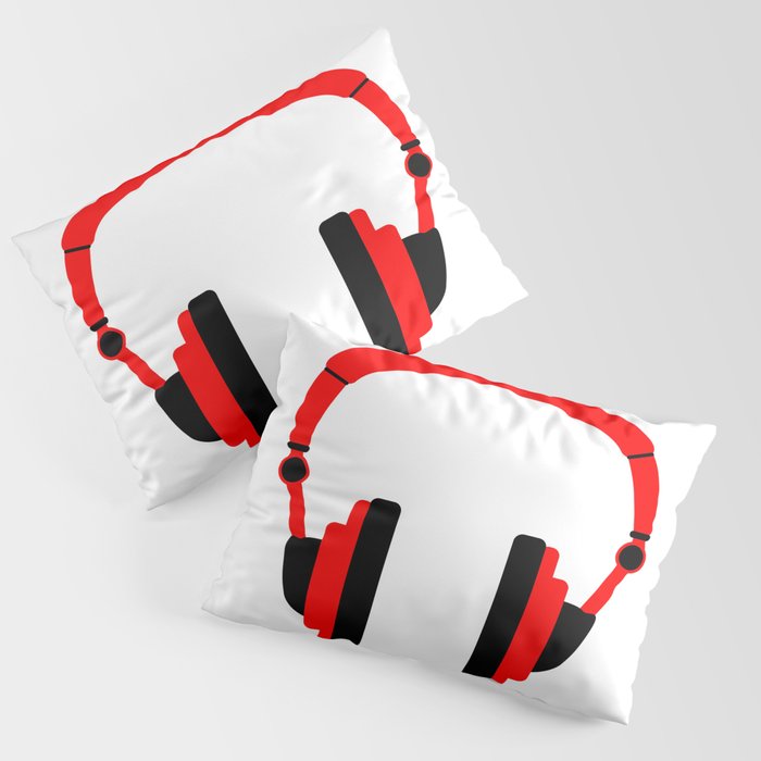 Pair Of Headphones Pillow Sham