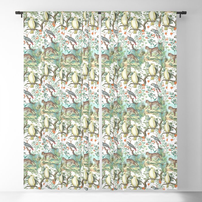 TROPICAL JUNGLE Blackout Curtain