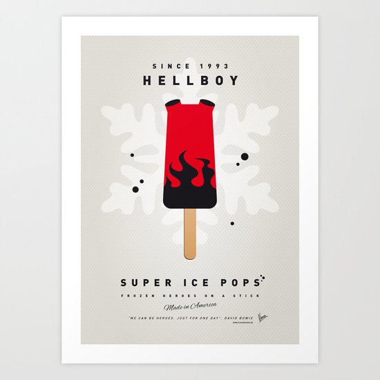 My SUPER ICE POP- No11 Art Print