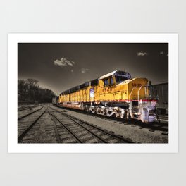 Union Pacific Centennial Art Print