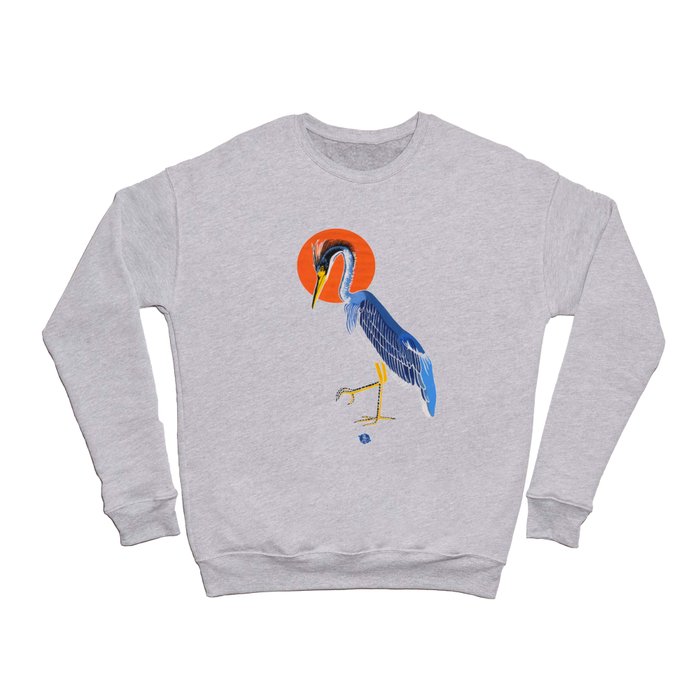 Japanese Crane Crewneck Sweatshirt