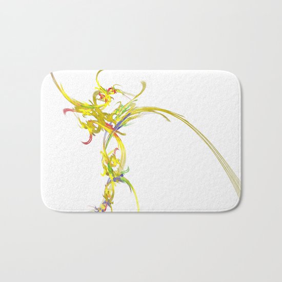 Spiritual Flower Bath Mat