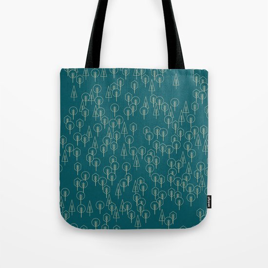 Geometric Woods Ver. 2 Tote Bag