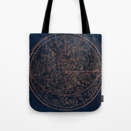Constellations of the Northern Hemisphere Tote Bag