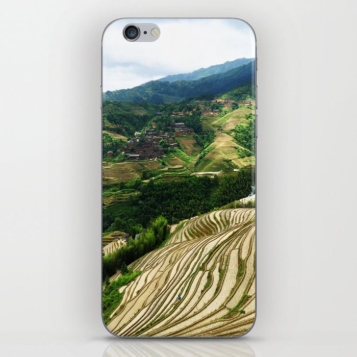 DRAGON'S BACKBONE // Longji Rice Terraces iPhone Skin