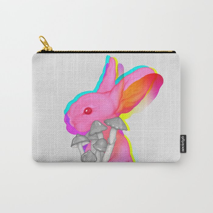 Psilocybin Rabbit Carry-All Pouch