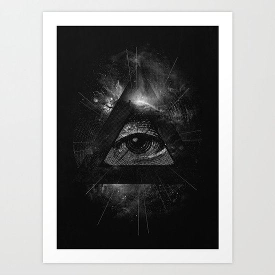 The Eye Art Print