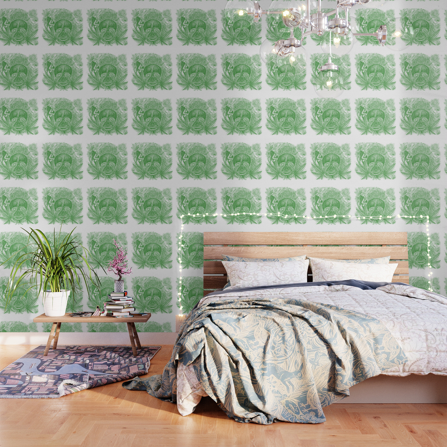 Pothead Wallpaper By Inkzella Society6