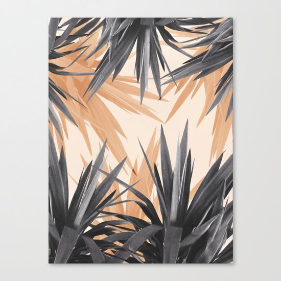 Orange Tropics Canvas Print