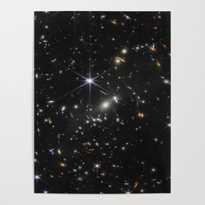 James Webb Telescope Deep Field Poster