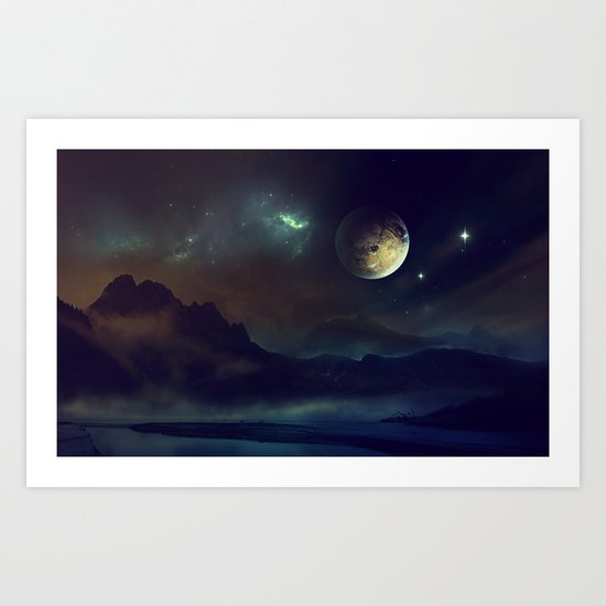 Another world Art Print