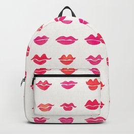 Kiss Collection – Pink Palette Backpack | Minimalism, Lipgloss, Kiss, Curated, Sweet, Painting, Love, Fashion, Catcoq, Glam 
