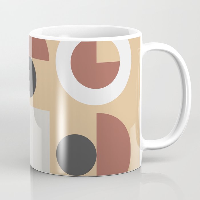 Classic geometric arch circle composition 34 Coffee Mug