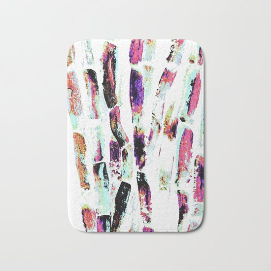 Rainbow Candy Sugar Cane, Spring, First World Problems Bath Mat