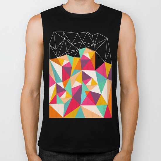Diamond Biker Tank