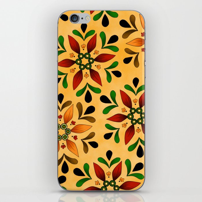 Floral Whimsy iPhone Skin