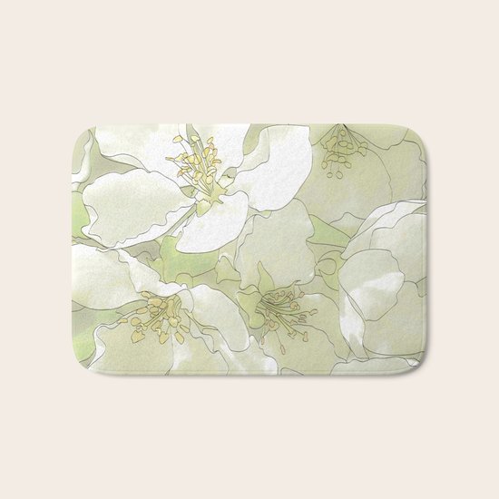flowers Bath Mat