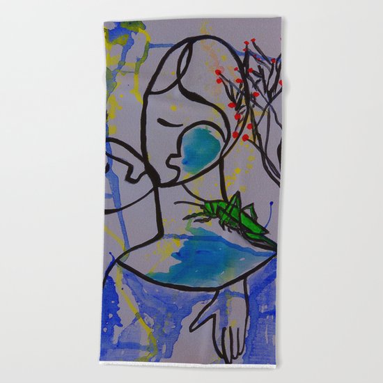 Imagination Beach Towel