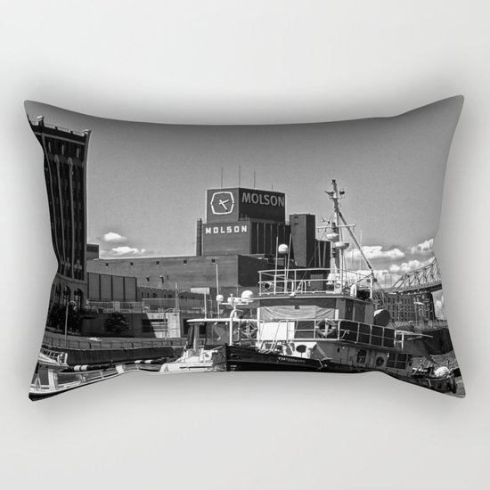 Old Port Montreal Rectangular Pillow