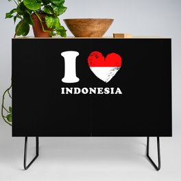 I Love Indonesia Credenza