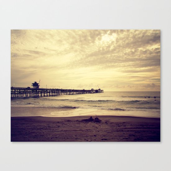 Pier Canvas Print