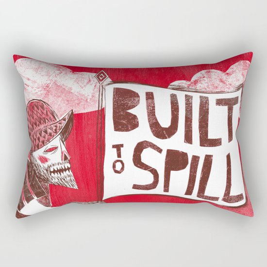 Built to Spill - Wonder Ballroom, Portland Rectangular Pillow