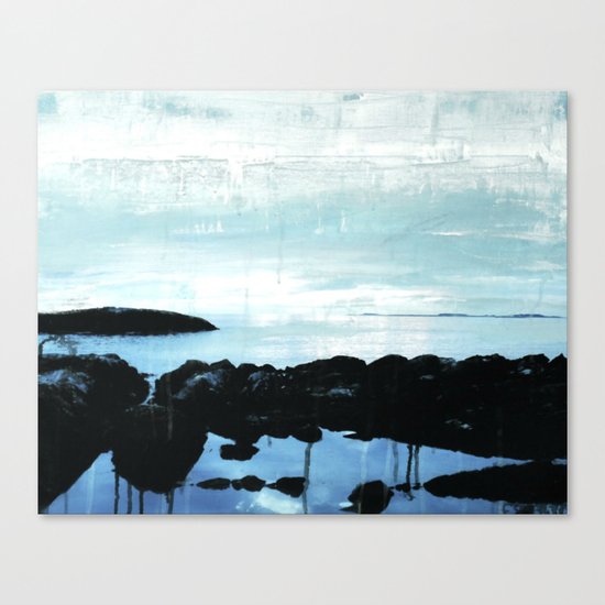 The ocean and me Canvas Print