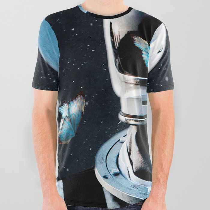 Astronaut All Over Graphic Tee