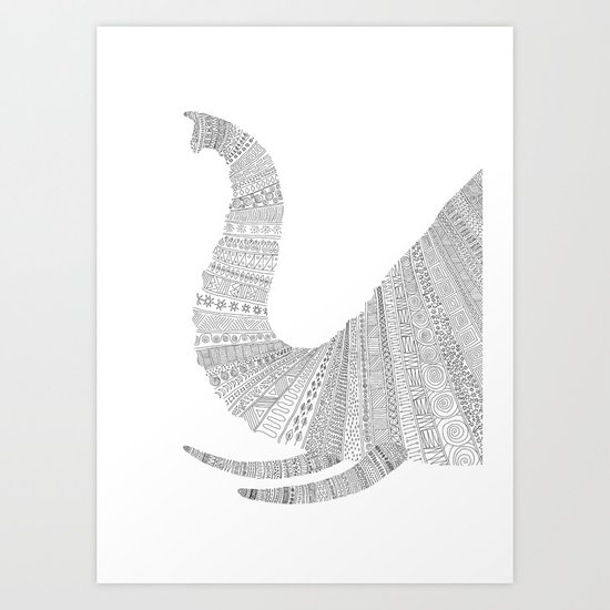 Elephant Art Print