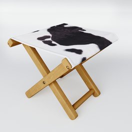 Rustic Decor Cowhide [ii.2021] Folding Stool