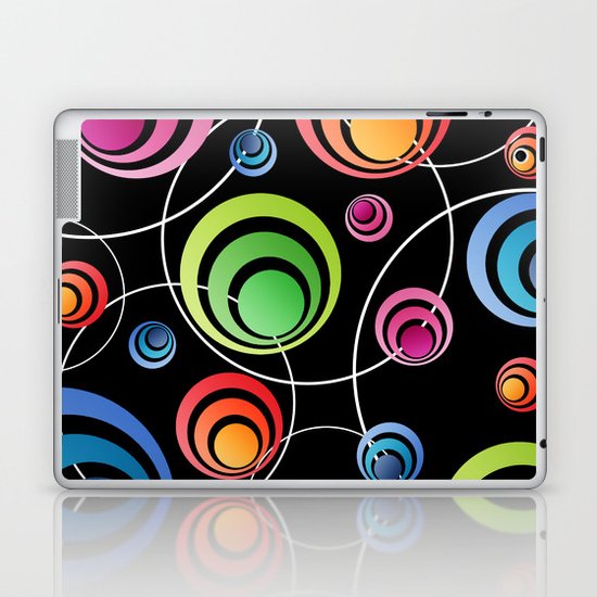 Circles In Circles. Laptop & iPad Skin