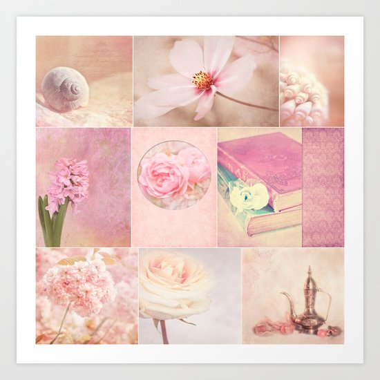 COLLECTION SOFT PINK Art Print