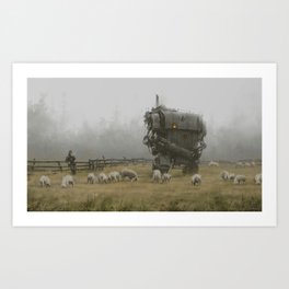 1920 - far from the frontline Art Print