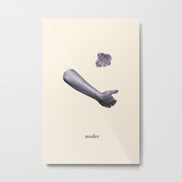 The sweet wait - La dulce espera Metal Print | Graphicdesign, Pregnancy, Collage, Born, Woman, Digital, Birth, Pregnant, Baby, Hands 