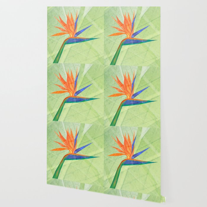 Bird Of Paradise Flower Wallpaper By Frodomixa Society6