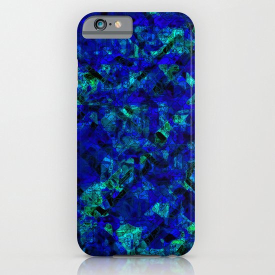Vitrage (Blue) iPhone & iPod Case