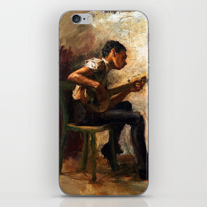 Thomas Eakins The Banjo Player iPhone Skin