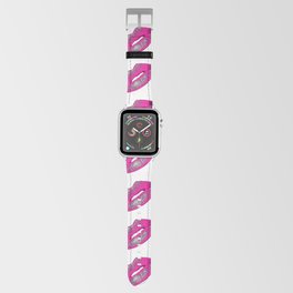 Tricky Pink Lips Apple Watch Band