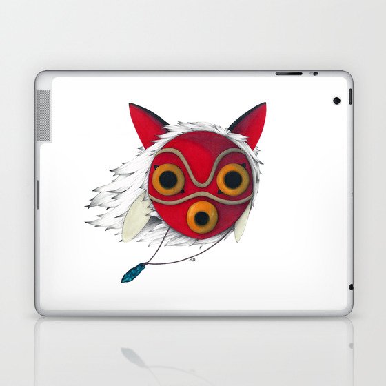 Mononoke Mask  Laptop & iPad Skin