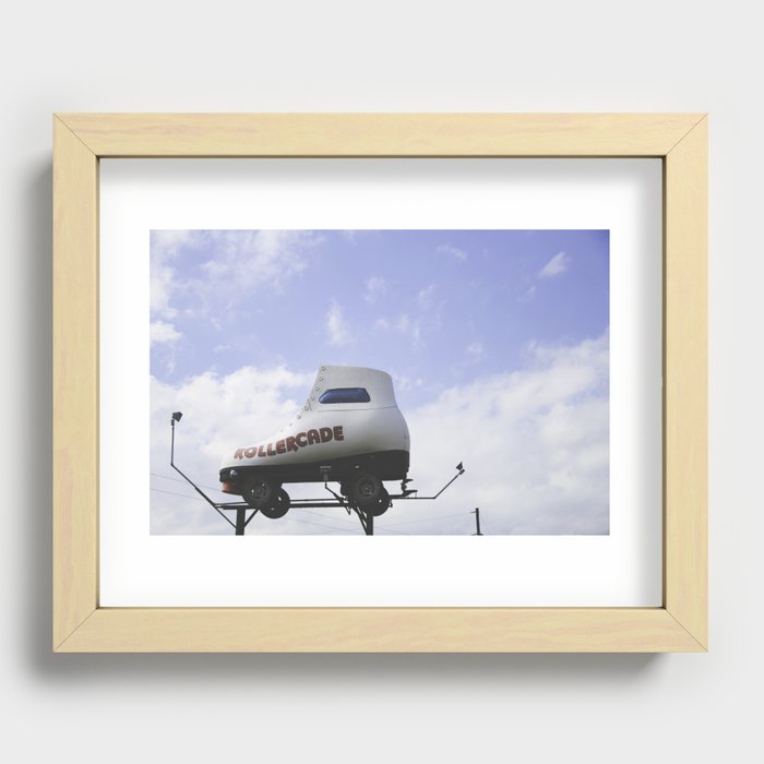 The Rollercade Recessed Framed Print