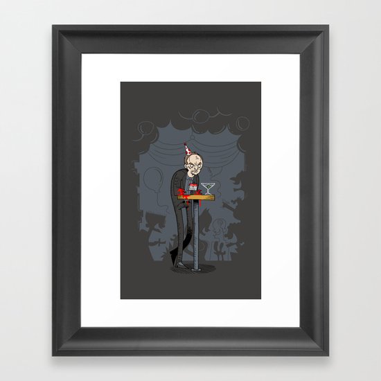 Richter at the Party Framed Art Print