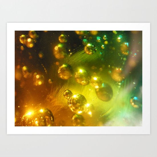 Bubbles! Art Print