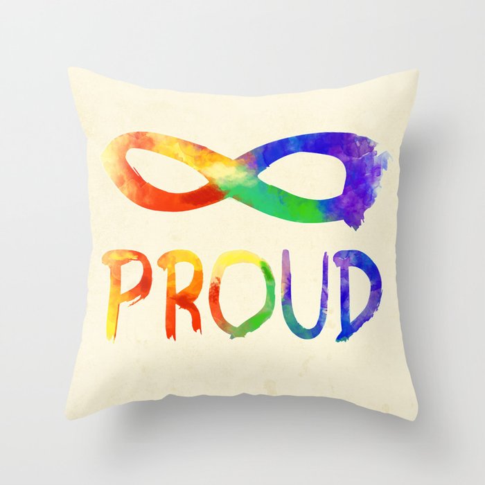 Forever Proud Throw Pillow