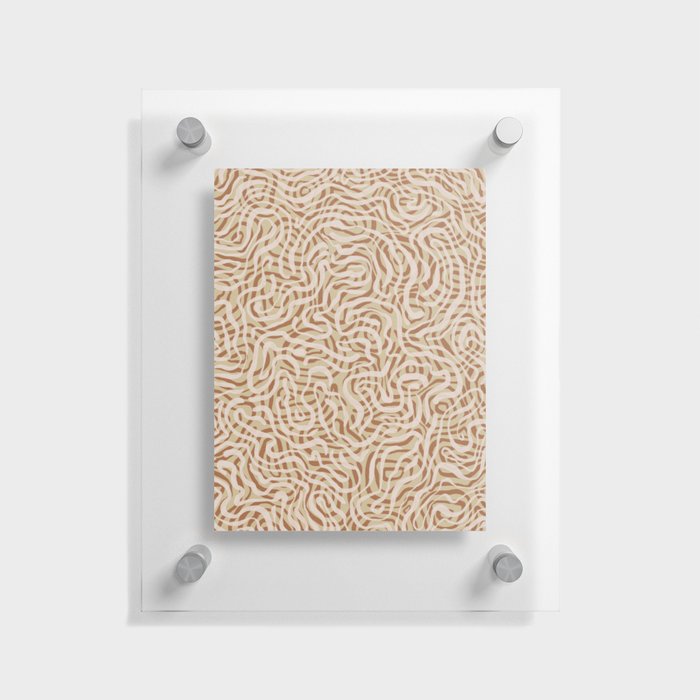 Neutral Pattern Floating Acrylic Print