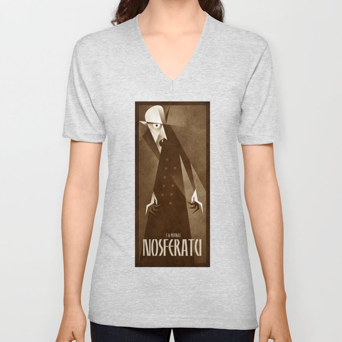 Nosferatu 1922 V Neck T Shirt
