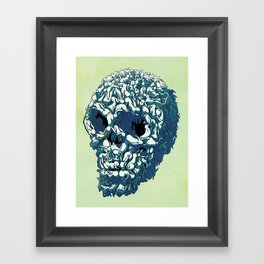 Bunny Skull Uprisings  Edition Framed Art Print