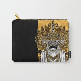 Balinese Golden Dragon Barong Carry-All Pouch